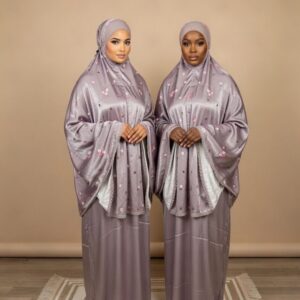 ensemble de prière bornéo mauve